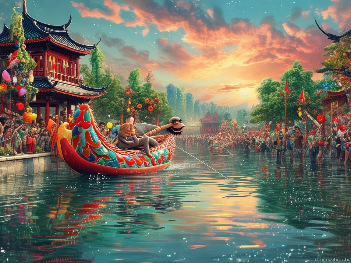 端午穿越记：我在古代的创新端午节体验✨,文化融合,时光旅行,创意庆典,历史新解